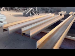 Pared de retención de vigas H galvanizadas