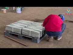 Pared de contención de hormigón, cerco de tramo, soporte de acero galvanizado AISI