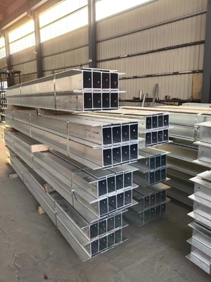 Sección C de acero galvanizado laminado en caliente PFC 100 x 50 vigas