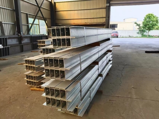 DIN JIS PFC Galvanizado 100 mm de sección C de acero vigas para exteriores
