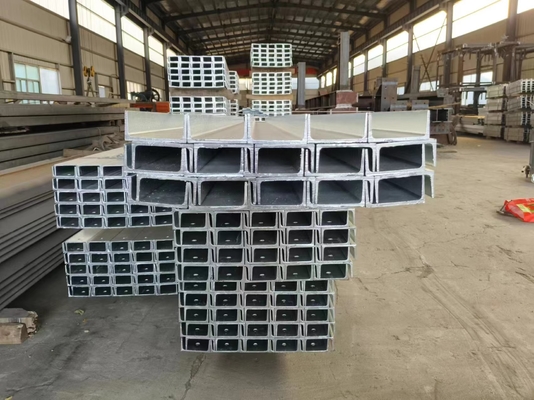 Acero galvanizado en caliente Q235B C con alta resistencia a la corrosión ideal para estructuras industriales ligeras