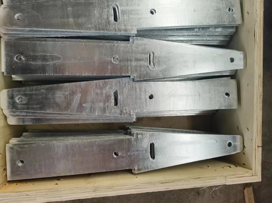Pared de contención de hormigón, cerco de tramo, soporte de acero galvanizado AISI