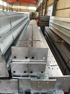 Acero de pared de retención de vigas H galvanizadas para exteriores OEM