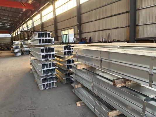 Q235B S355JR Metales de acero galvanizado H