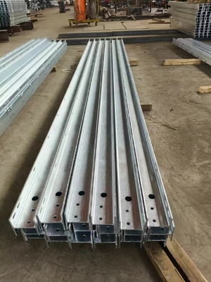 G300 Edificio de estructura de acero de pared de retención de vigas I galvanizadas OEM