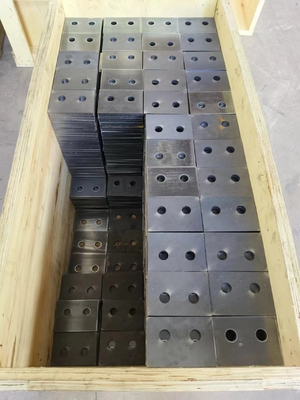 Barra plana de acero con ranuras resistente y versátil para todas sus necesidades de construcción