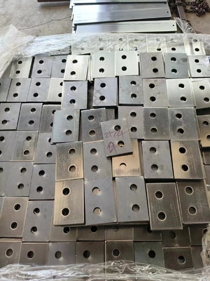 Barras planas con ranuras de acero CNC personalizables para estampación de metal, fundición y forja