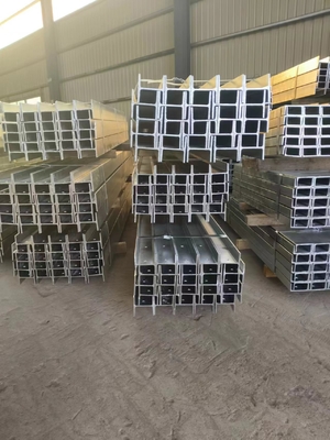 Pared de apoyo Postes de apoyo de metal galvanizado AISI JIS ASTM Standard