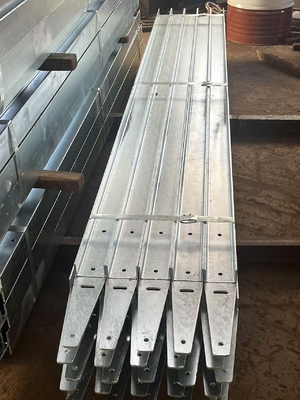 Resistencia a la corrosión 900-12000 mm Acero galvanizado I pared de retención de vigas