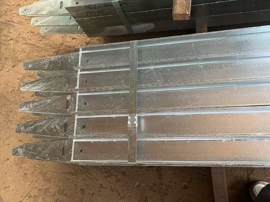 Alta resistencia a la corrosión Galvanizado I viga pared de retención de potencia de la infraestructura con el estándar AISI JIS ASTM DIN Y BS