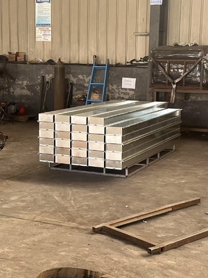 Superficie lisa acabado prefabricado de hormigón de ferrocarril de moldes de tramo con varias longitudes