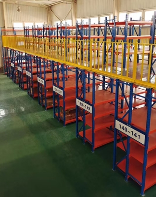 Protección contra la corrosión Sistema de estanterías de paletas dobles para almacenamiento en almacenes de densidad