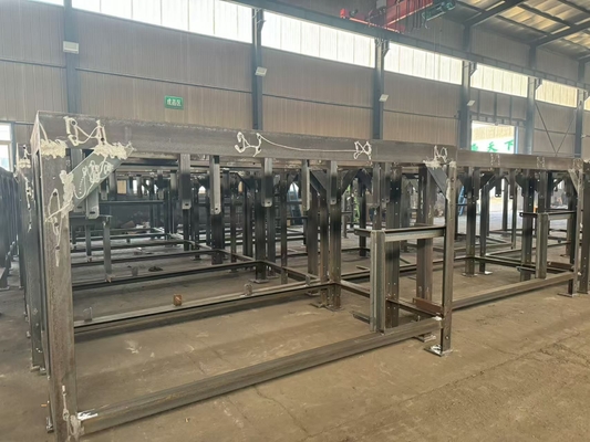 Bases de turbinas eólicas de contenedor eléctrico con acabado galvanizado y capacidad de carga de hasta 10 toneladas