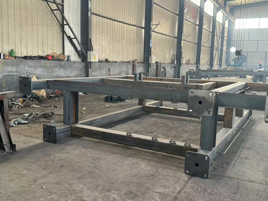 Cuadro de acero estructural prefabricado de alta resistencia para edificios industriales resistente a la corrosión y a los terremotos
