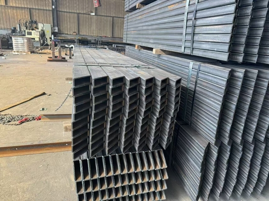 Tubos rectangulares de sección hueca, tuberías estructurales para construcción y uso industrial