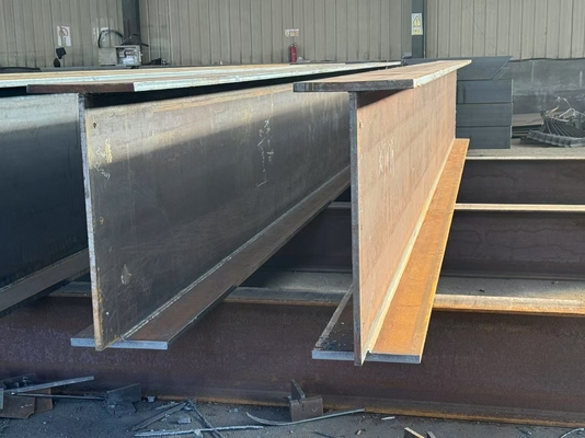 Acero con vigas H de estructura laminada en caliente de alta resistencia para puentes industriales